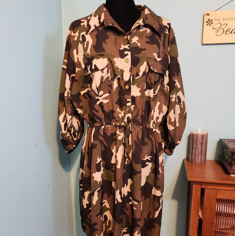 Camo Dress 3x